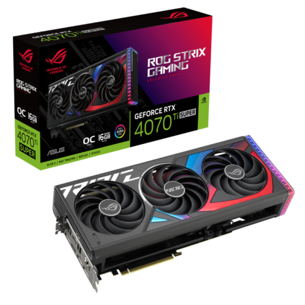 ROG Strix GeForce RTX™ 4070 Ti SUPER 16GB GDDR6X OC Edition