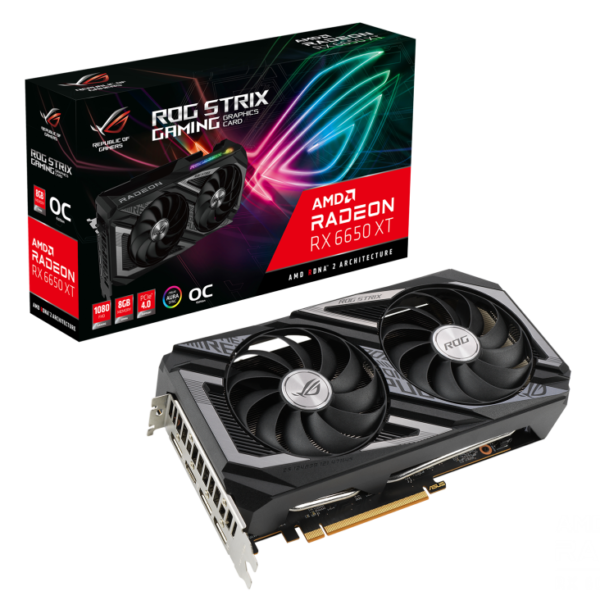ROG Strix Radeon™ RX 6650 XT V2 OC Edition 8GB GDDR6